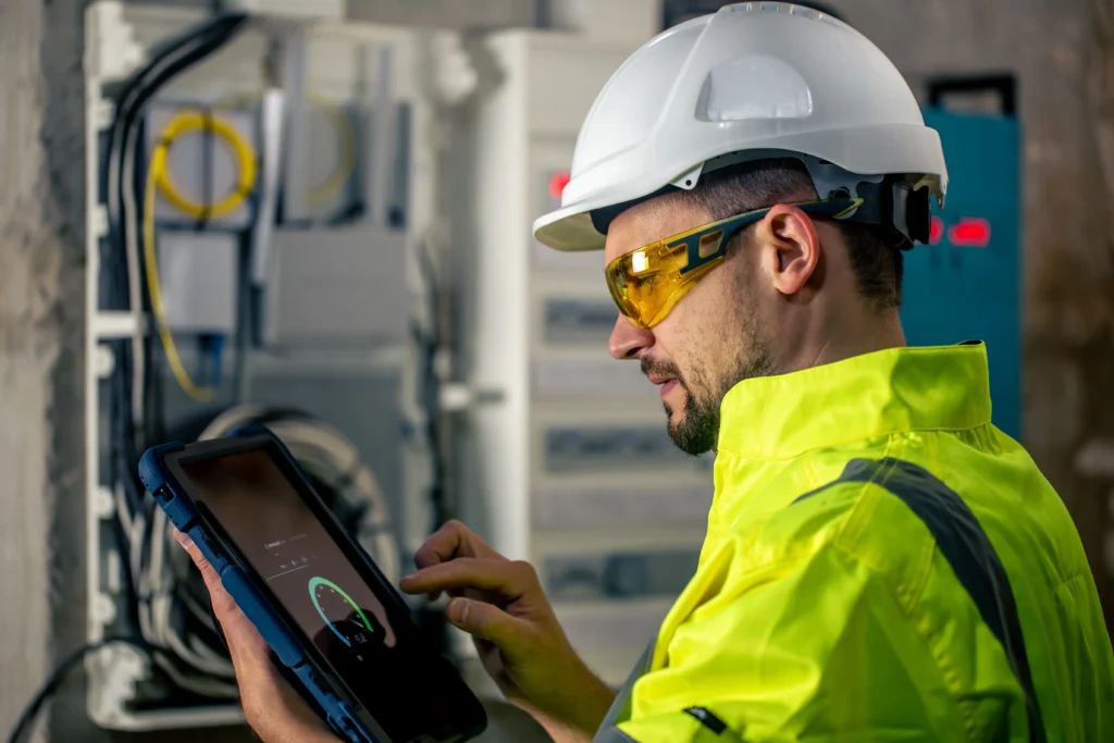 man electrical technician